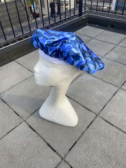 Bonnet - Ape camo Blauw